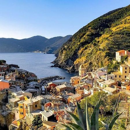 Maison de village avec piscine au-dessus des Cinque Terre Madonna del Trezzo Extérieur photo